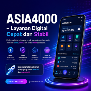 ASIA4000 tampilan digital yang bagus